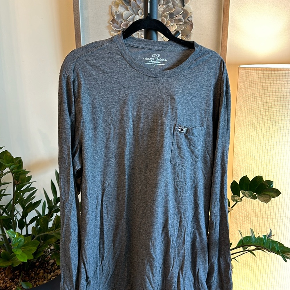 Men’s L Vineyard Vines Edgartown Long Sleeve Tee